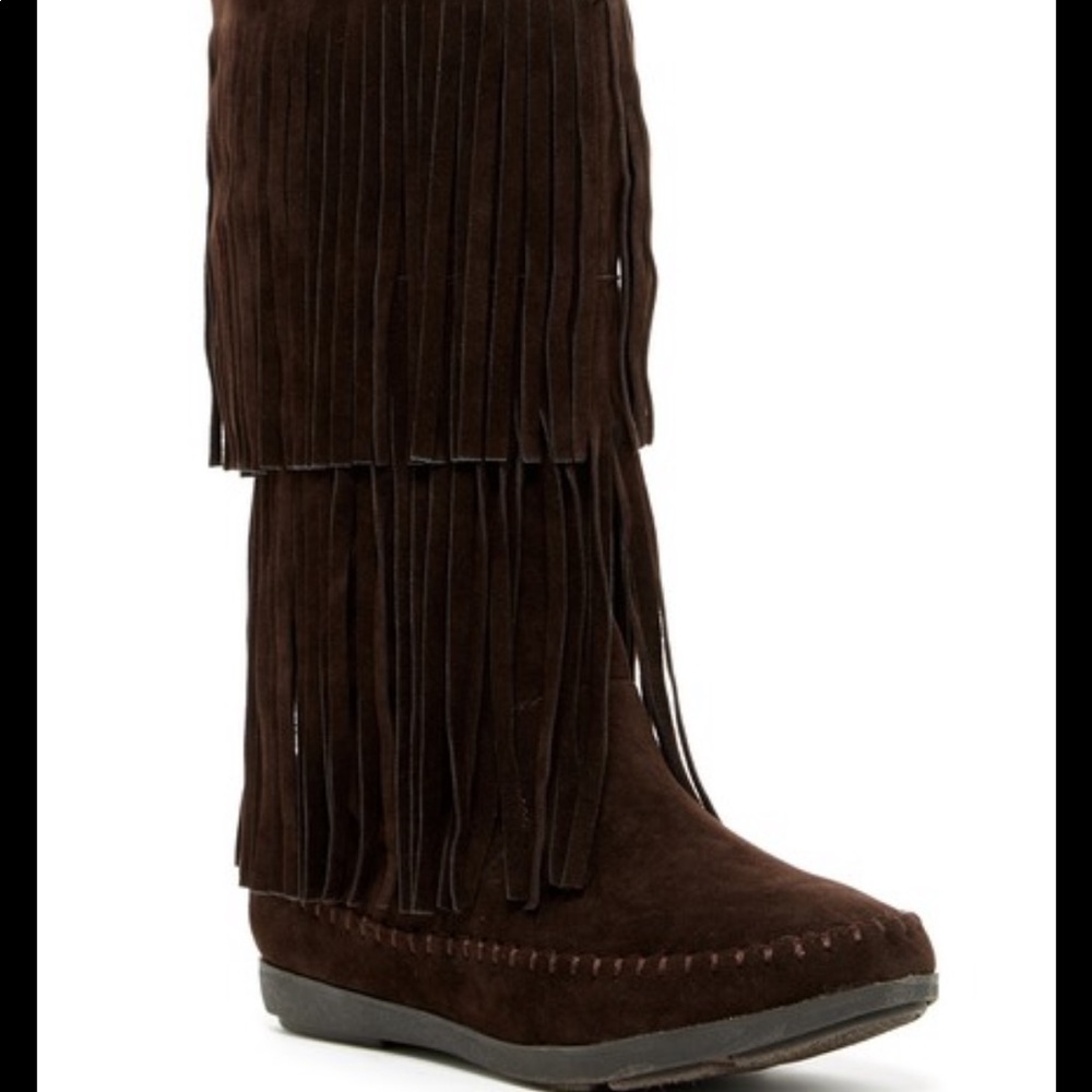 Rampage Chrisalee Fringe Boot